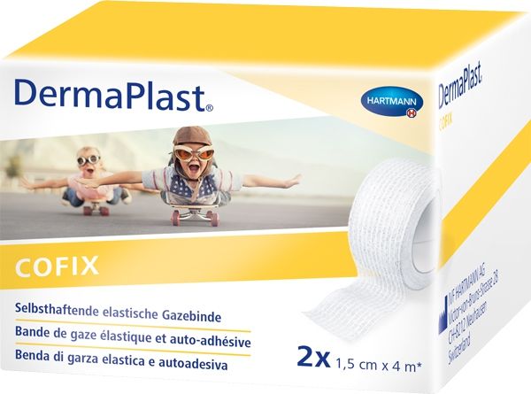 DermaPlast® CoFix 1.5cmx4m weiss 2 Stück