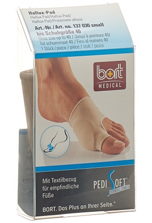 Bort PediSoft Texline Hallux Pad S