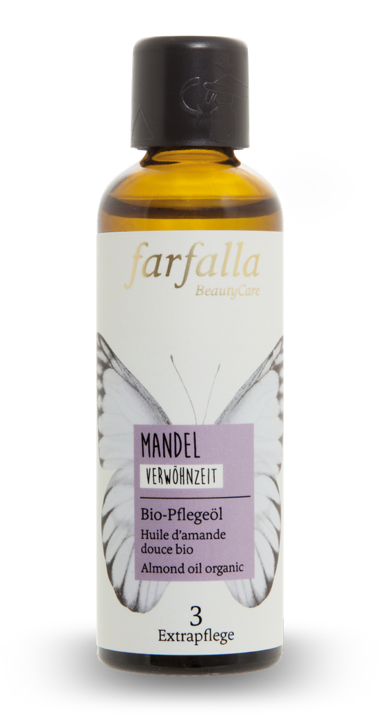 farfalla Olio di mandorle biologico 75ml