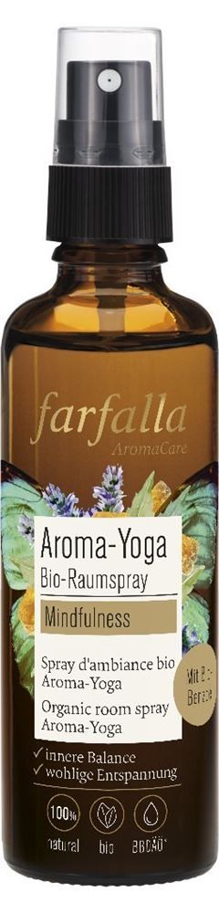 FARFALLA Spray Ambiente Biologico Aroma Yoga 75ml