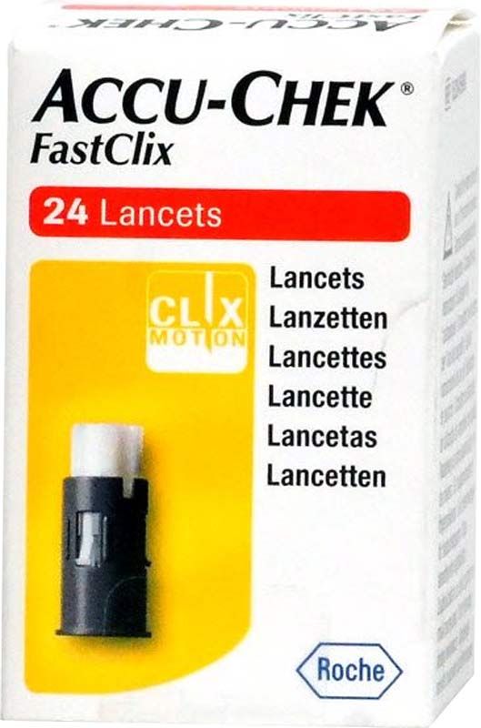 Lancette Accu-Chek FastClix 4 x 6 pezzi