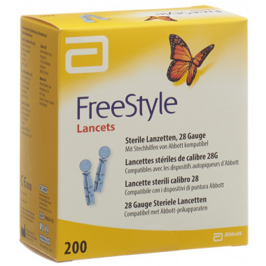 Lancette Abbott FreeStyle 200 pezzi