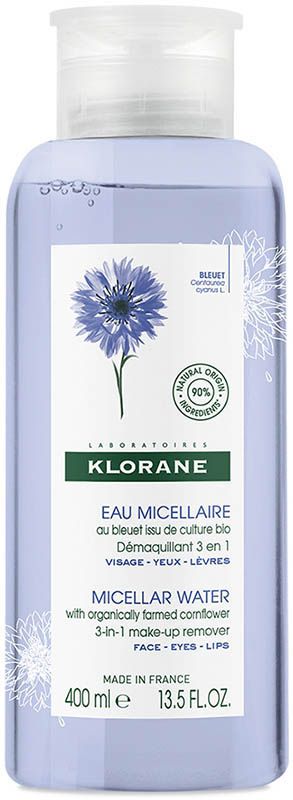 Klorane Bleuet Lozione micellare viso e occhi 400 ml