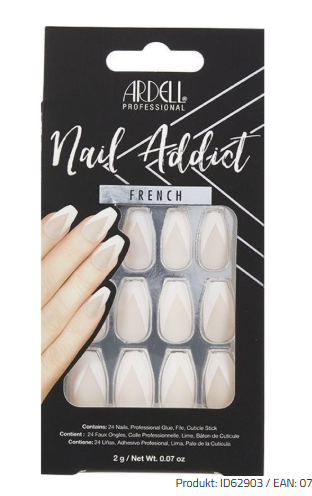 ARDELL Nail Addict French Modern 24 pezzi