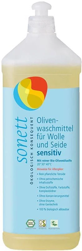 Sonett oliva detergente neutro lana/seta Fl 1lt