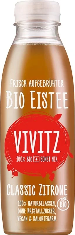 VIVITZ Tè freddo biologico classico al limone 6 x 0,5lt