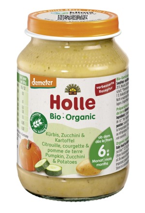 Vasetto di zucca e patate Holle 190g
