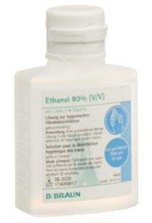 BRAUN Etanolo 80% Glicerina 1% Flacone ovale 100ml