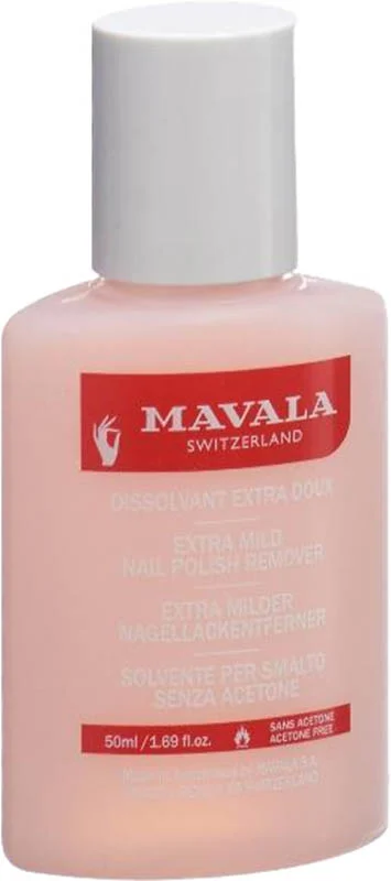 MAVALA Extra-mild nail polish remover rosa 50ml