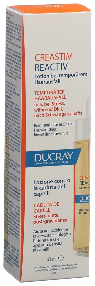 DUCRAY CREASTIM REACTIV Lot Perdita di capelli 60ml