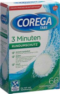 Corega 3Minute Cleanser Tabs 66 pezzi