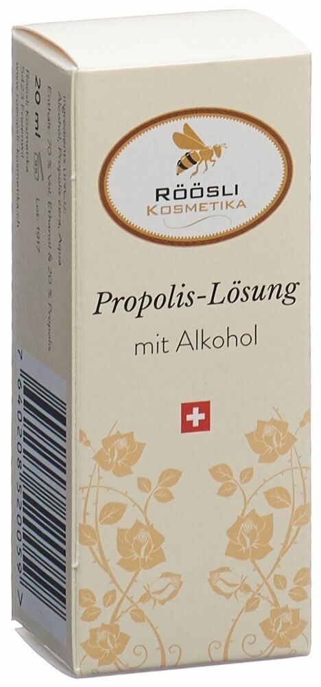 Soluzione di propoli Röösli con alcool 20ml