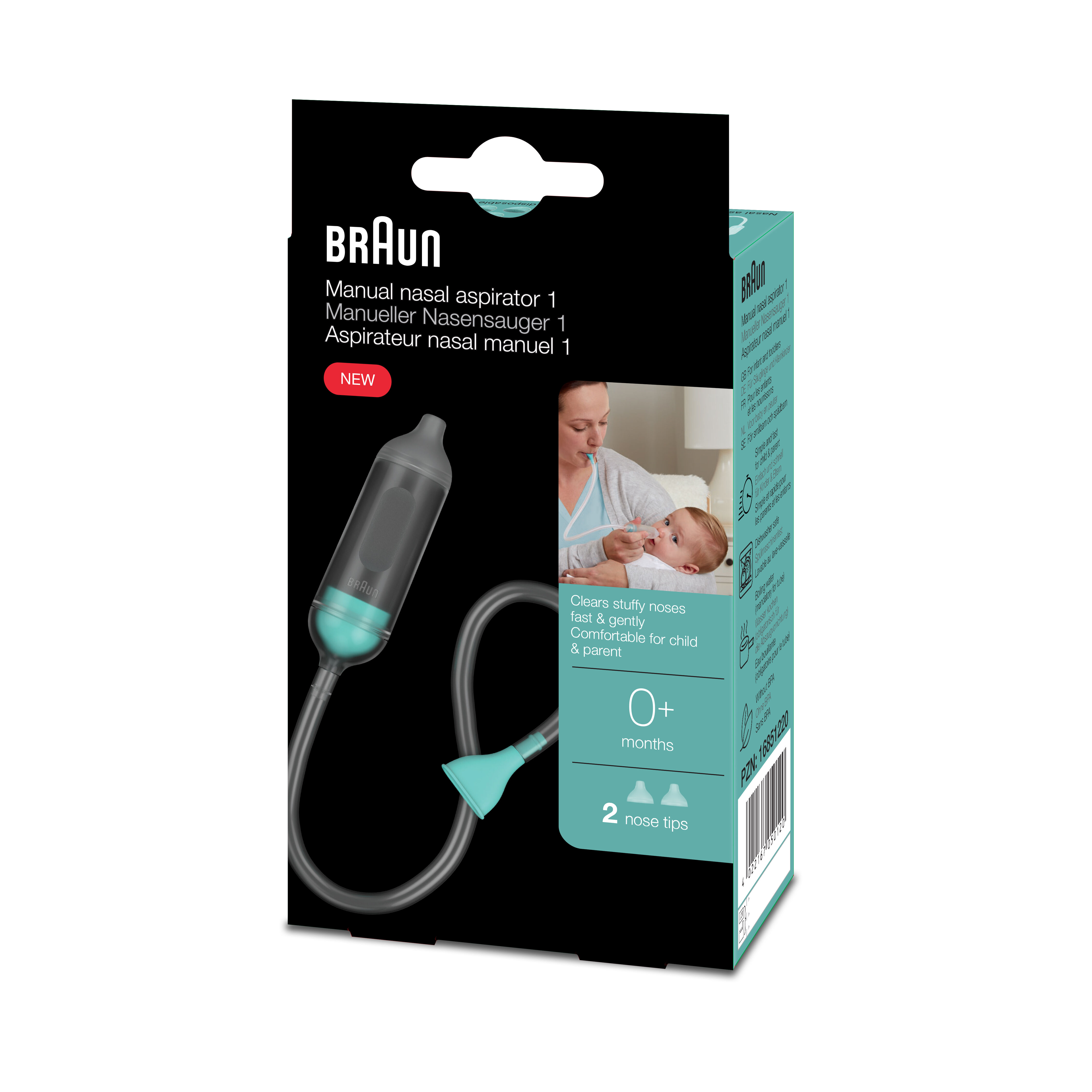 BRAUN Aspiratore nasale manuale BNA 050EU