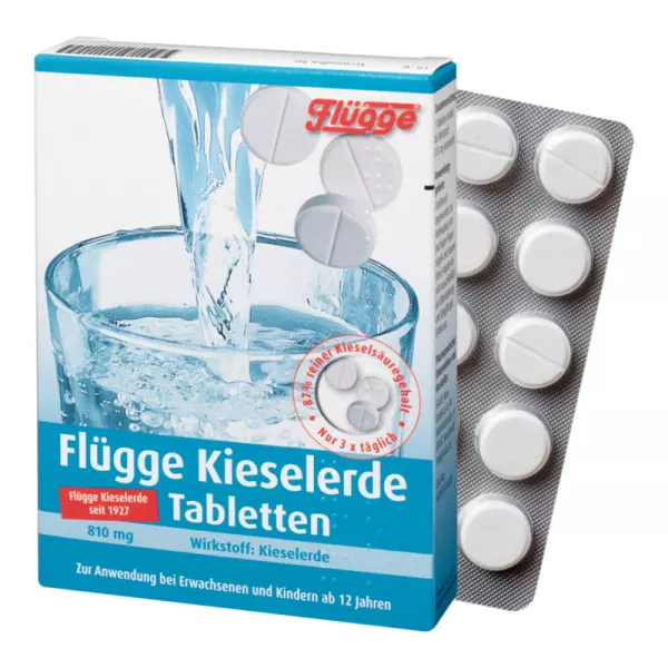 Flügge Terra Silicea Compresse 120 pezzi