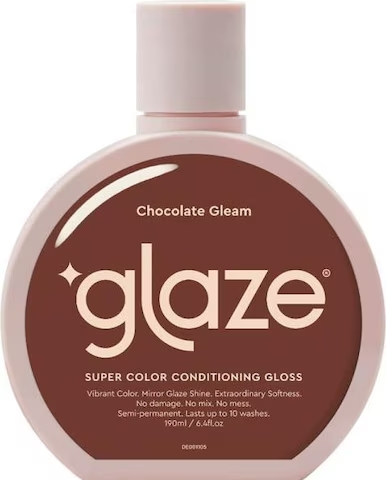 Lucentezza sublimante per capelli nel colore marrone cioccolato Chocolate Gleam 190ml