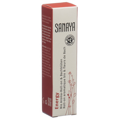Sanaya Aroma & Fiori di Bach Roll on Energy Organic 10ml