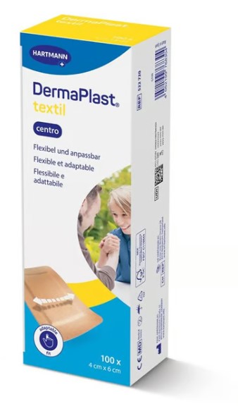DermaPlast® Textil Centro 4x6cm per 100 pezzi