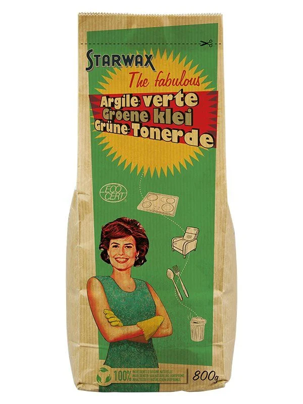 Starwax la favolosa argilla verde Btl 800g