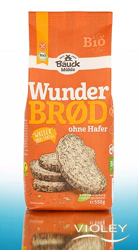 Bauckhof miscela da forno Wonder Bread senza avena 550g