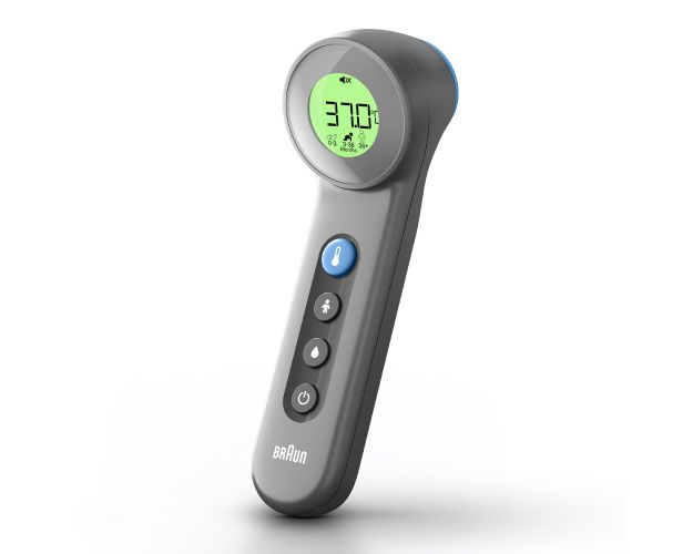 BRAUN No Touch+Forehead Age Prec BNT 400B nero