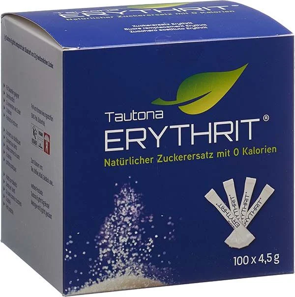 Tautona Bastoncini di eritritolo 100 pezzi