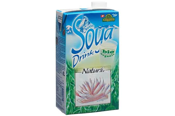 Soyana Swiss Soya Drink Original Organic Tetra 1 litro