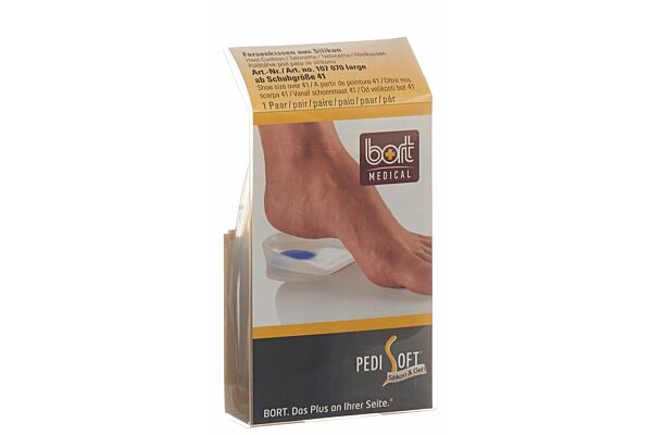 BORT PEDISOFT cuscino per tallone L +41 m Softspot 2 pezzi