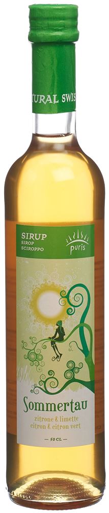 PURIS Sciroppo Zauberland Sommertau BIO 6 x 50 cl