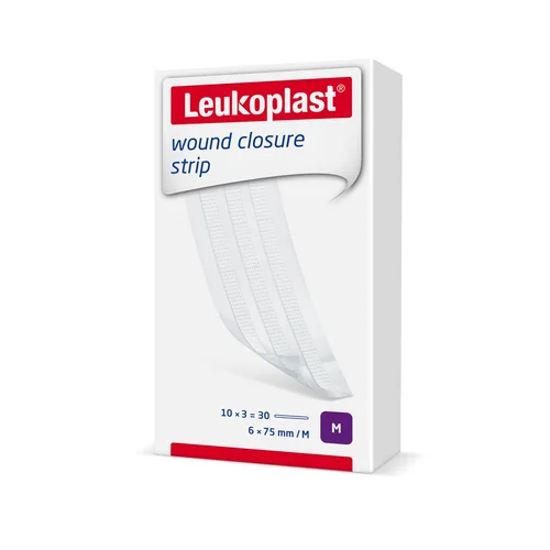 Leukoplast Wundverschlussstreifen 6 x 75 mm weiss 10 x 3 Stück