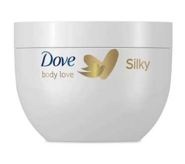 Lozione corpo Dove Silky Pot 300ml
