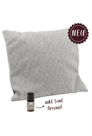 AROMALIFE Cuscino quadrato in legno di pino cembro 35X35cm c/olio