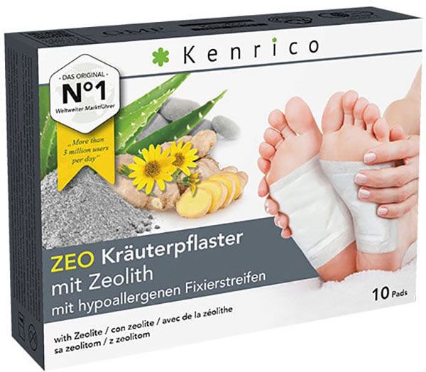KENRICO cerotti alle erbe zeolite 10 pezzi