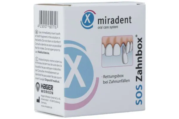 Miradent SOS scatola di salvataggio dei denti