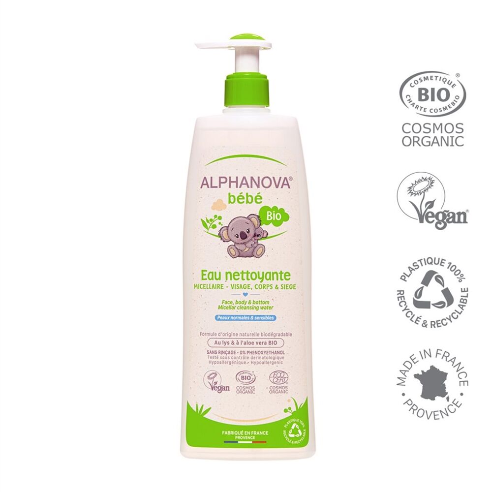 ALPHANOVA® BB Eau Nettoyante flacone dosatore 500ml
