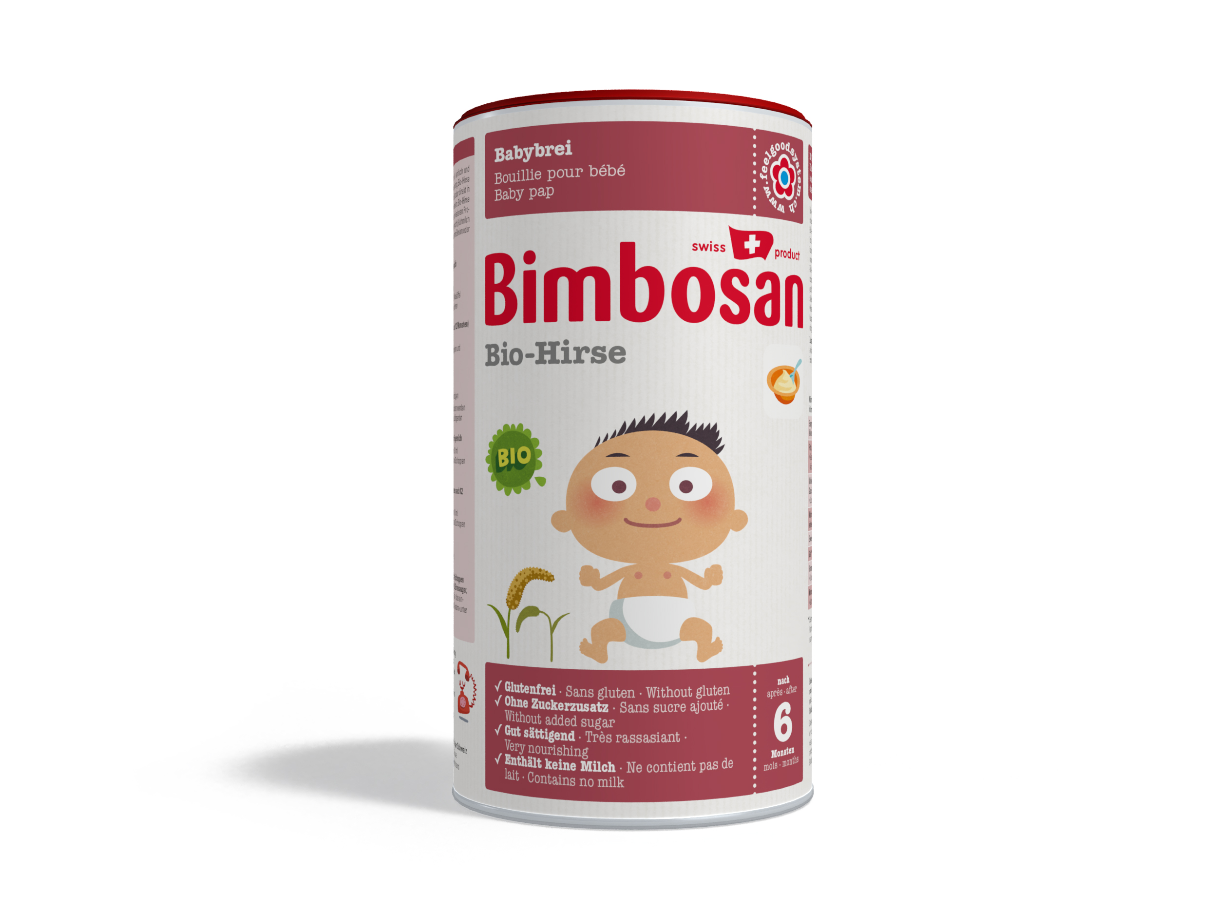 BIMBOSAN scatola di miglio biologico 300g