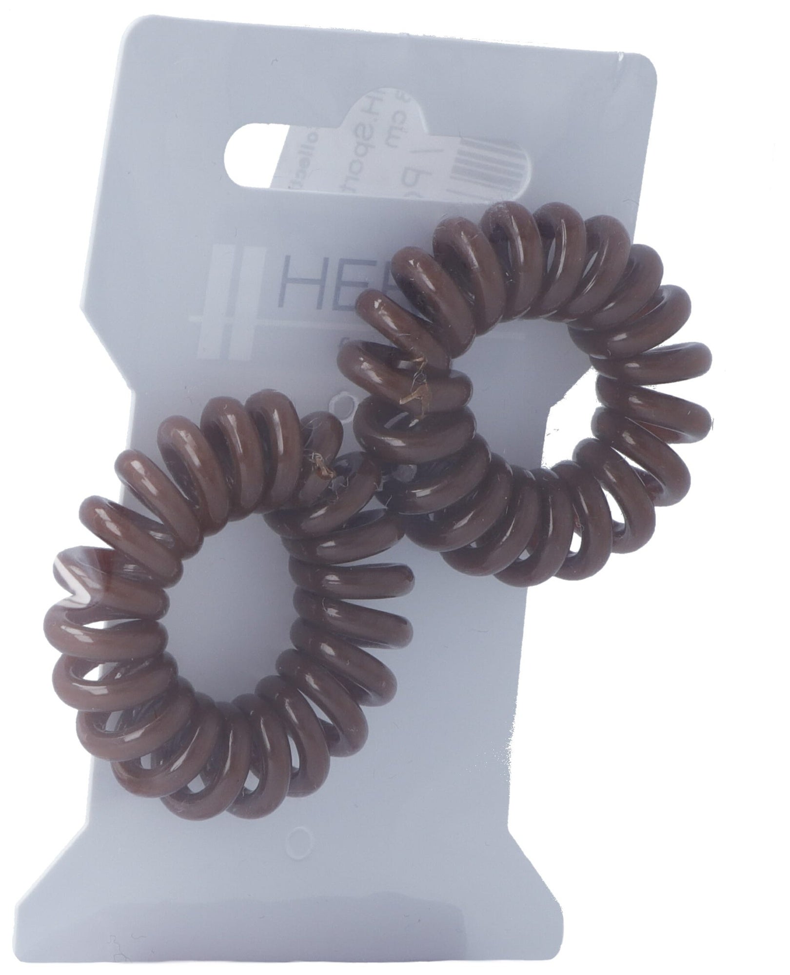 Fascetta per capelli Herba 3,8 cm marrone 2 pezzi