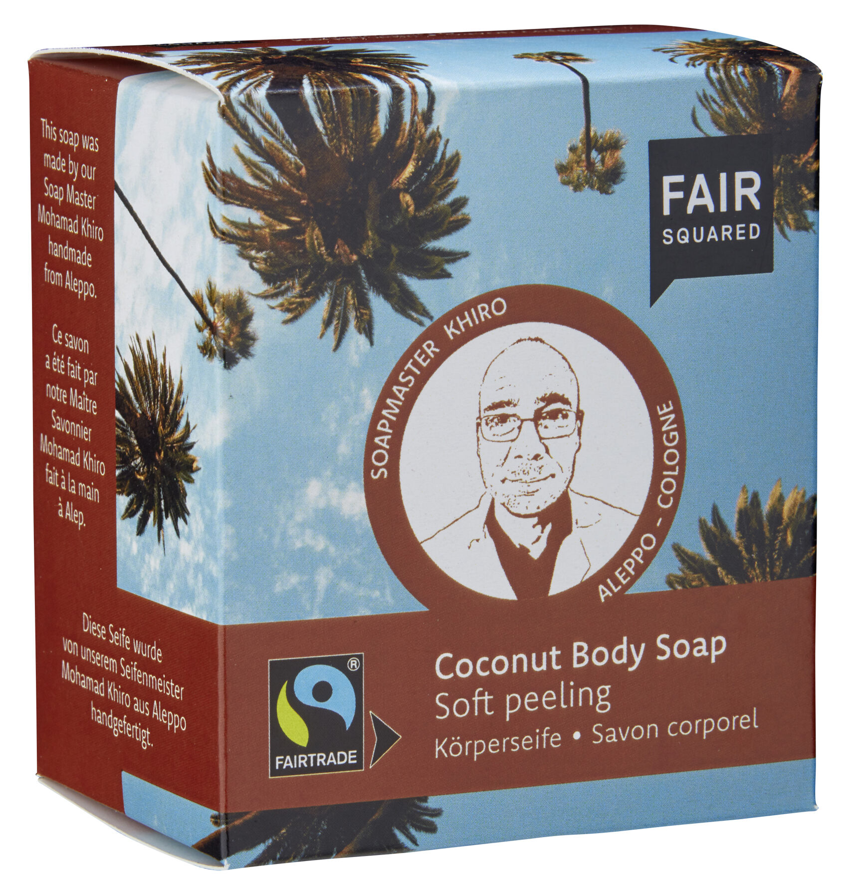 FAIR SQUARED Sapone per il corpo Coco Soft Peeling 2 x 80g
