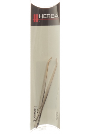 Pinzetta Herba 7,5 cm punta oro