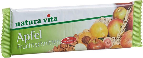 NATURAVITA Fette di frutta alla mela 50g