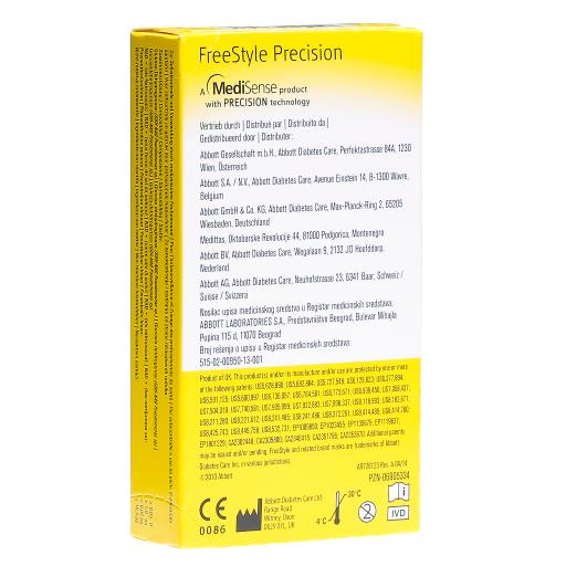 ABBOTT FREESTYLE Precision Teststreifen 50 Stück