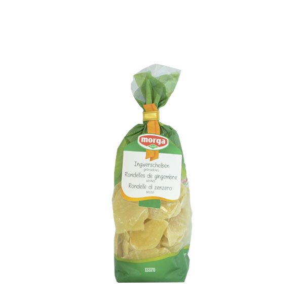 ISSRO Zenzero a fette a basso contenuto di zucchero Btl 200g
