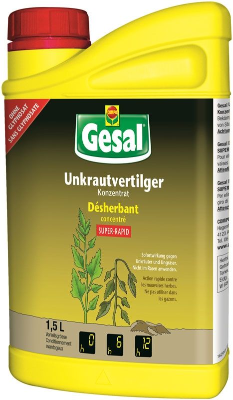 GESAL Diserbante Konz Super-Rapido 1500ml