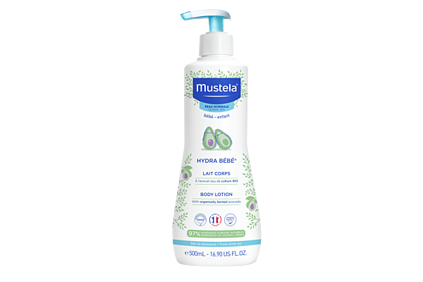Mustela Hydra Bébé latte corpo pelle normale 500ml