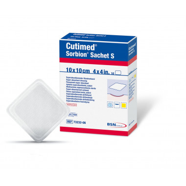 Cutimed Sorbion Bustina S 20x20cm 25 pezzi