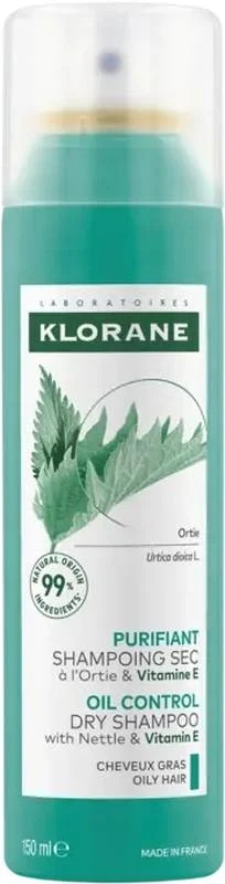 Shampoo secco all'ortica KLORANE (n) 150 ml