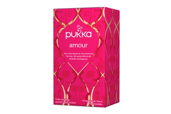 Pukka Amour Thé Bio Btl 20 pezzi