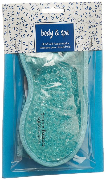 HERBA Body & Spa Maschera per gli occhi verde caldo/freddo