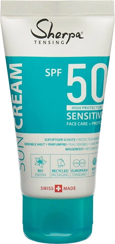 Sherpa Tensing Crema solare SPF 50 SENSIT Tb 50ml