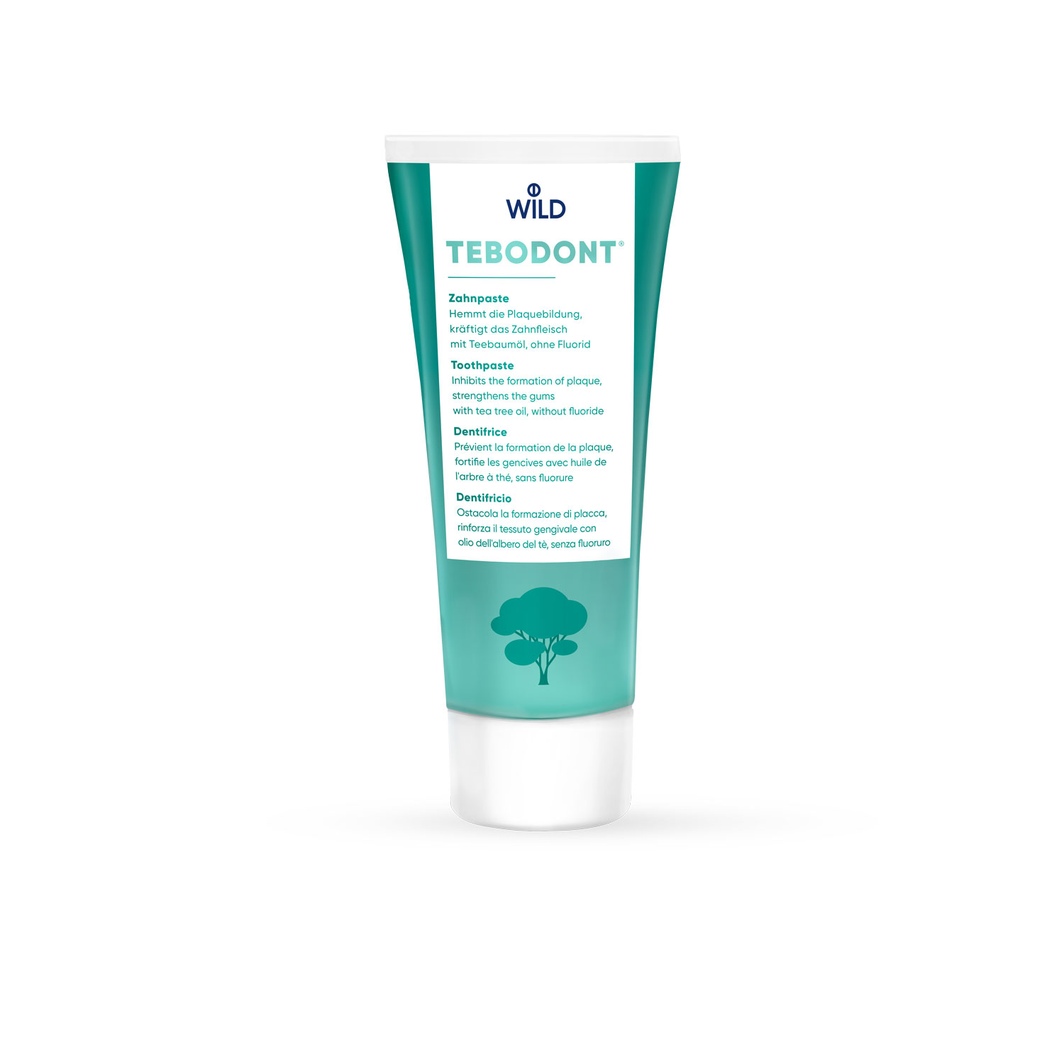 TEBODONT Dentifricio senza fluoro 75ml