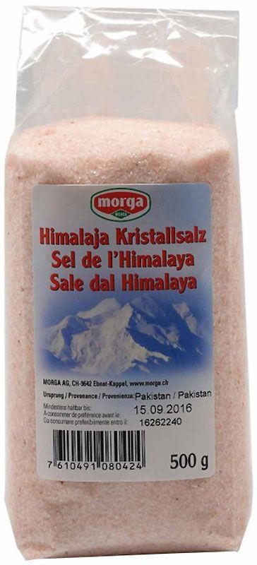 Morga Sale cristallino dell'Himalaya Btl 500g